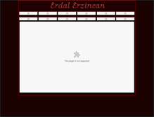 Tablet Screenshot of erdalerzincan.com.tr